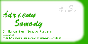 adrienn somody business card